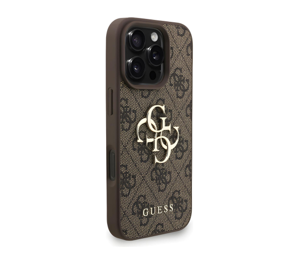 Guess 4G Strap 4G Classic Logo do iPhone 16 Pro Max brązowy - 1365503 - zdjęcie 3